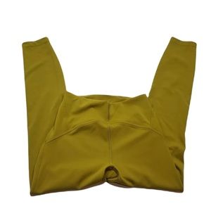 Lululemon Instill High Rise Tight Pant 25" Auric Gold Size 4 Womens